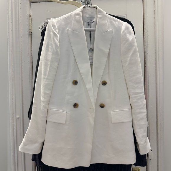 Reiss white linen blazer - Picture 3 of 5